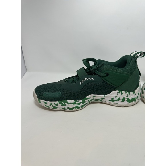 Adidas D.O.N. Issue 3 Basketball Mens GW7916 Dark Green/White SZ 7 main image 5